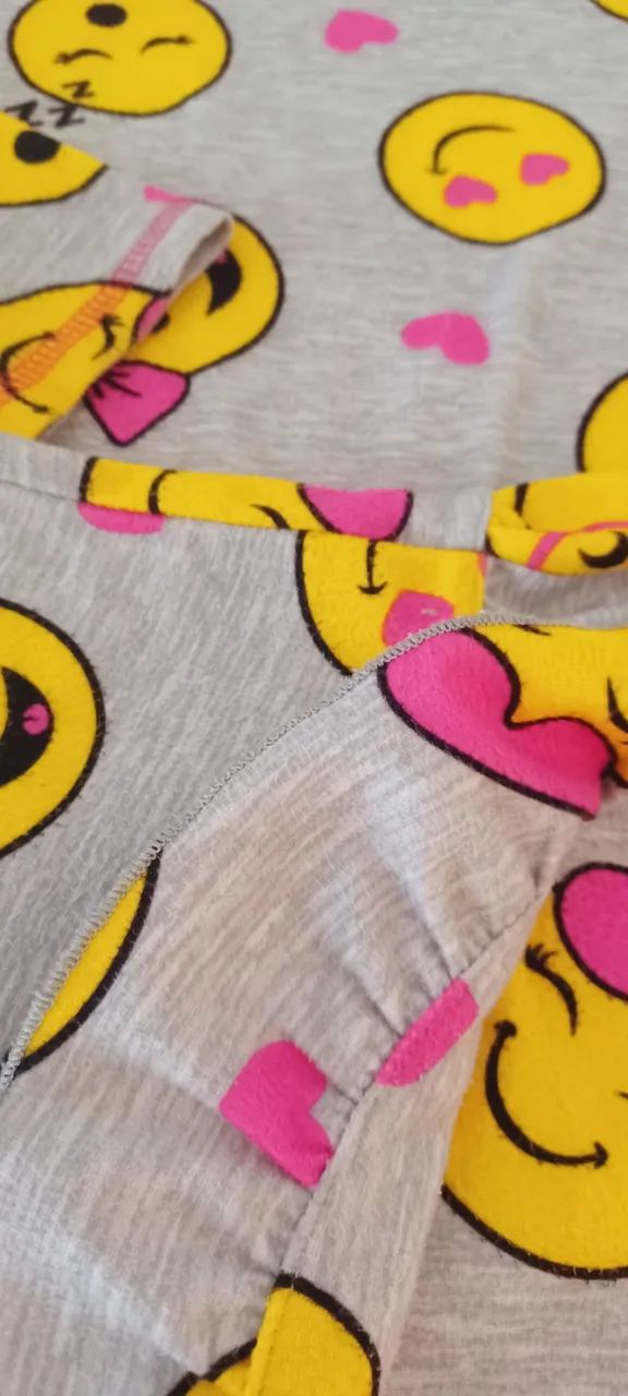 Camisola Infantil Emoji Divertida - Confort 7/8 anoso e Estilo! - Foto 6