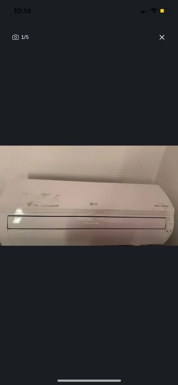 Ar Condicionado LG Split 9000 BTUs