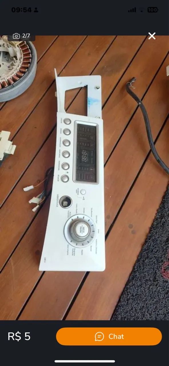Estator e outras peças lava e seca Electrolux LSE11 - Foto 2