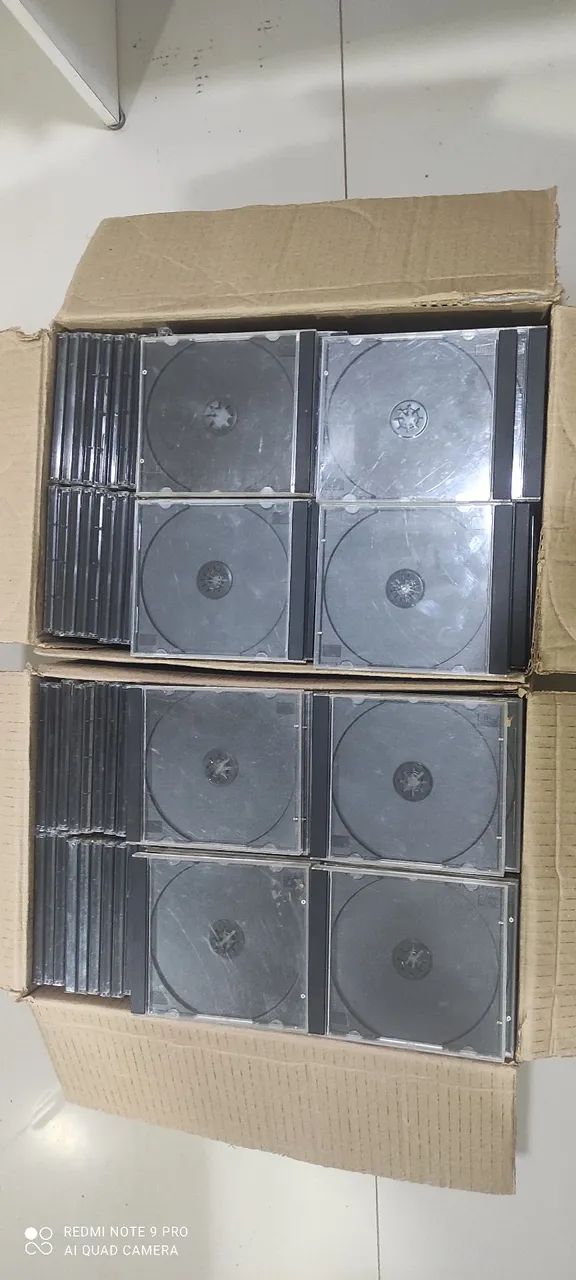 ESTOJOS DVD, CD e BLU-RAY venda apenas combo completo - Foto 4