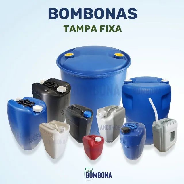 Tambores e Bombonas Plásticas - Foto 2