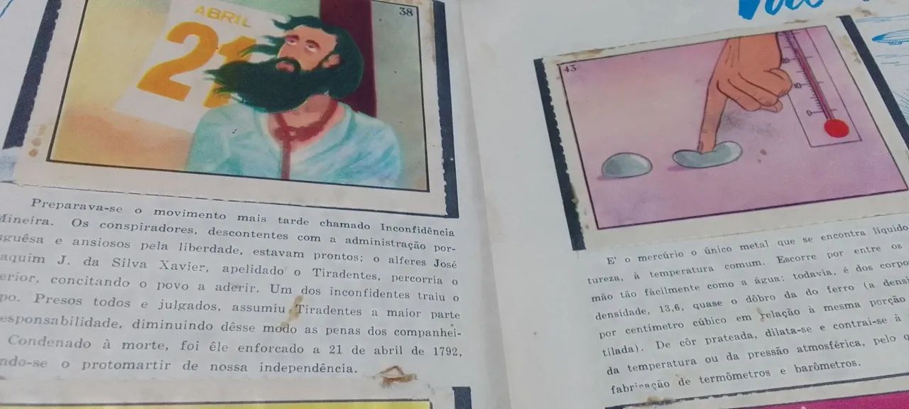 Álbum Aquarela Curiosidade antigo de 1971 - Foto 5