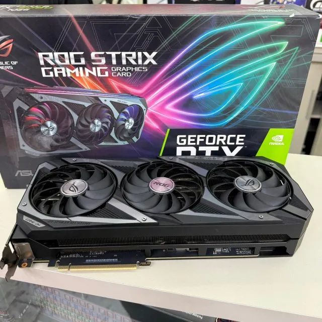 RTX 3080 ROG STRIX Linda Linda! Muito Nova - Garantia de 1 ANO - Foto 2