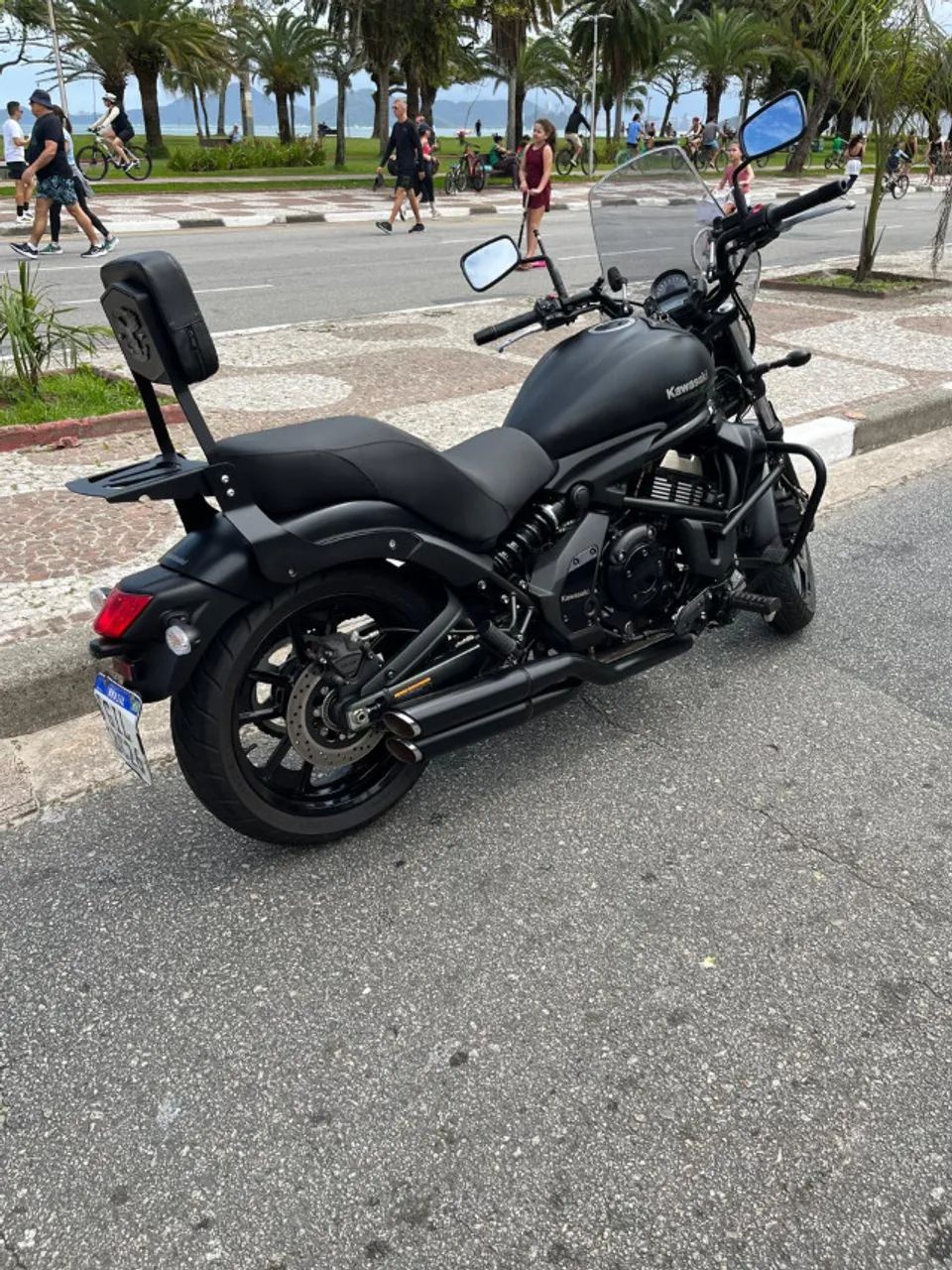 Kawasaki Vulcan S 650 - 2023 | IMPECÁVEL, ÚNICO DONO, COMPLETÍSSIMA! - Foto 5