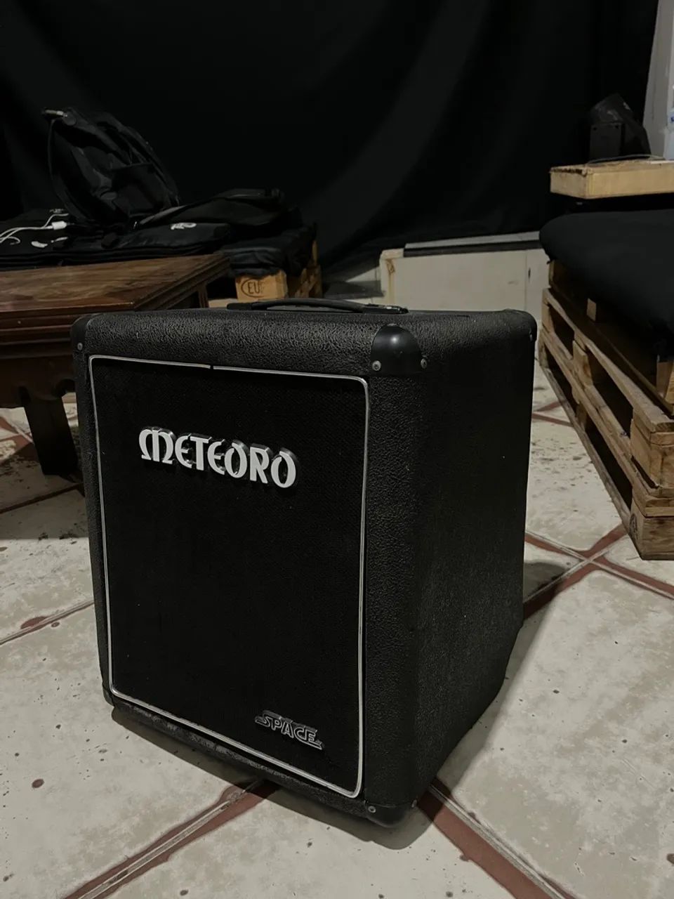 amplificador meteoro space bass 130 para contrabaixo 