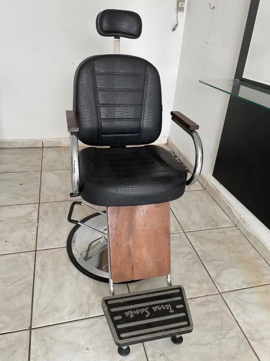Espelho de Parede para Barbearia   E Cadeira Hidraulica - Foto 3