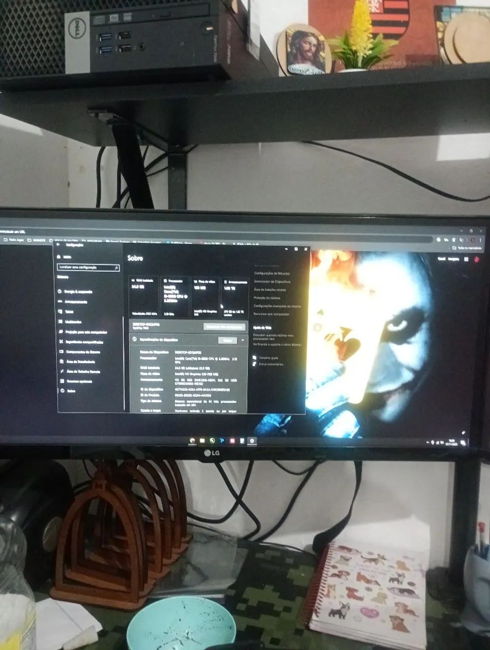 Computador pronto para uso. Com monitor LG 29 polegadas  - Foto 2