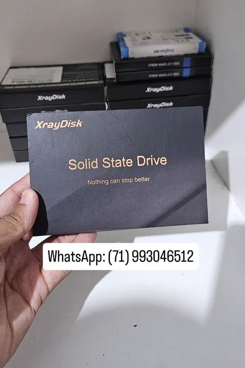 SSD 256GB NOVOS LACRADOS! ENTREGA GRATUITA!