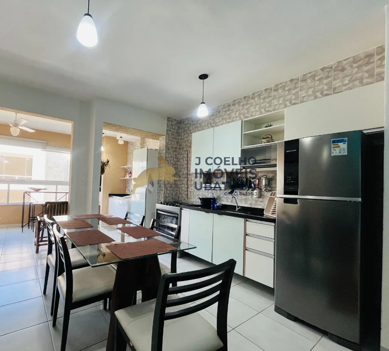 Excelente apartamento para locação nas Toninhas/Ubatuba-SP.