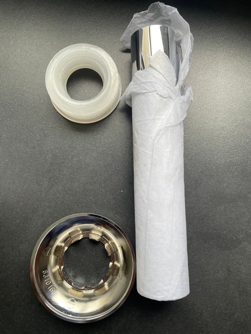 Kit Instalação vaso convencional fixação lateral 1201 cromada DECA - Foto 4