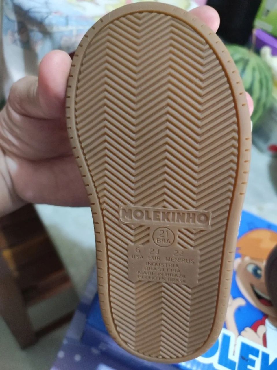 Tênis masculino infantil número 21 molekinho. - Foto 4