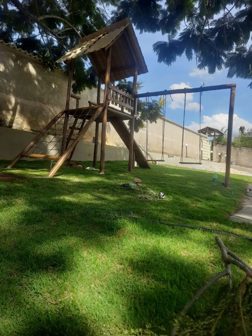 Playground de madeira eucalipto tratado  - Foto 2