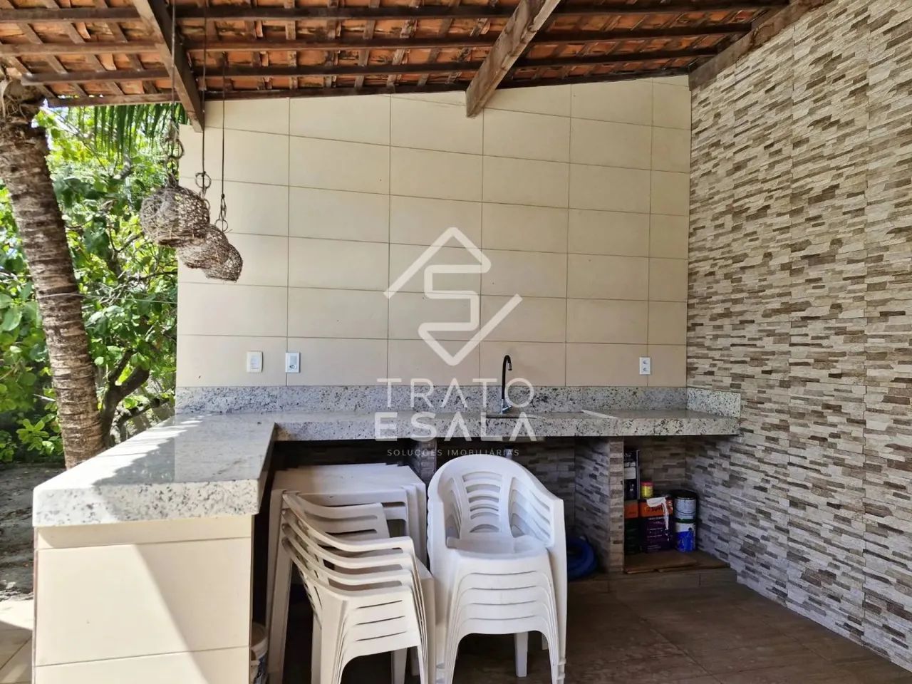 Casa com 3 quartos, com piscina e muita área verde, no centro de Paripueira - Foto 5