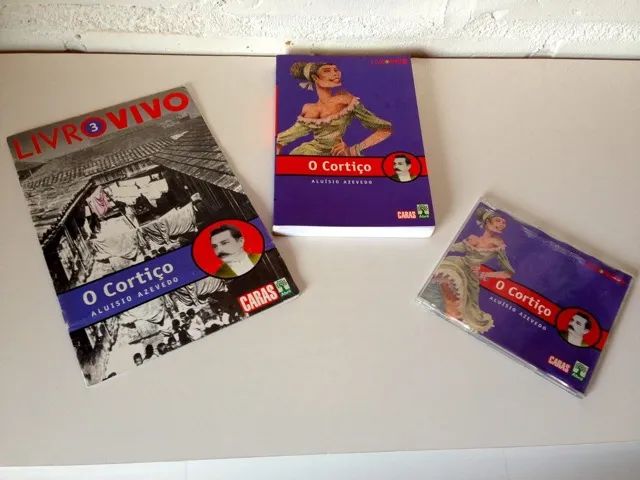 604 - Livro O Cortiço de Aluísio De Azevêdo livro resumo ilustrado e audição - Foto 2