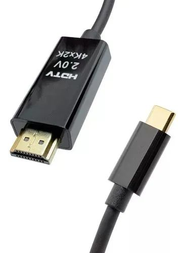 Cabo Conversor Tipo C Usb C 3.1 Para Hdmi 1.8 Metros 4k - Foto 4