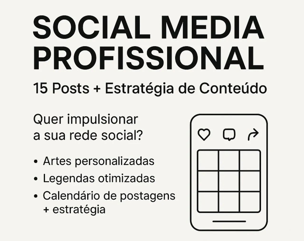 Social Media Profissional - 15 Posts + Estratégia de Conteúdo - Foto 2