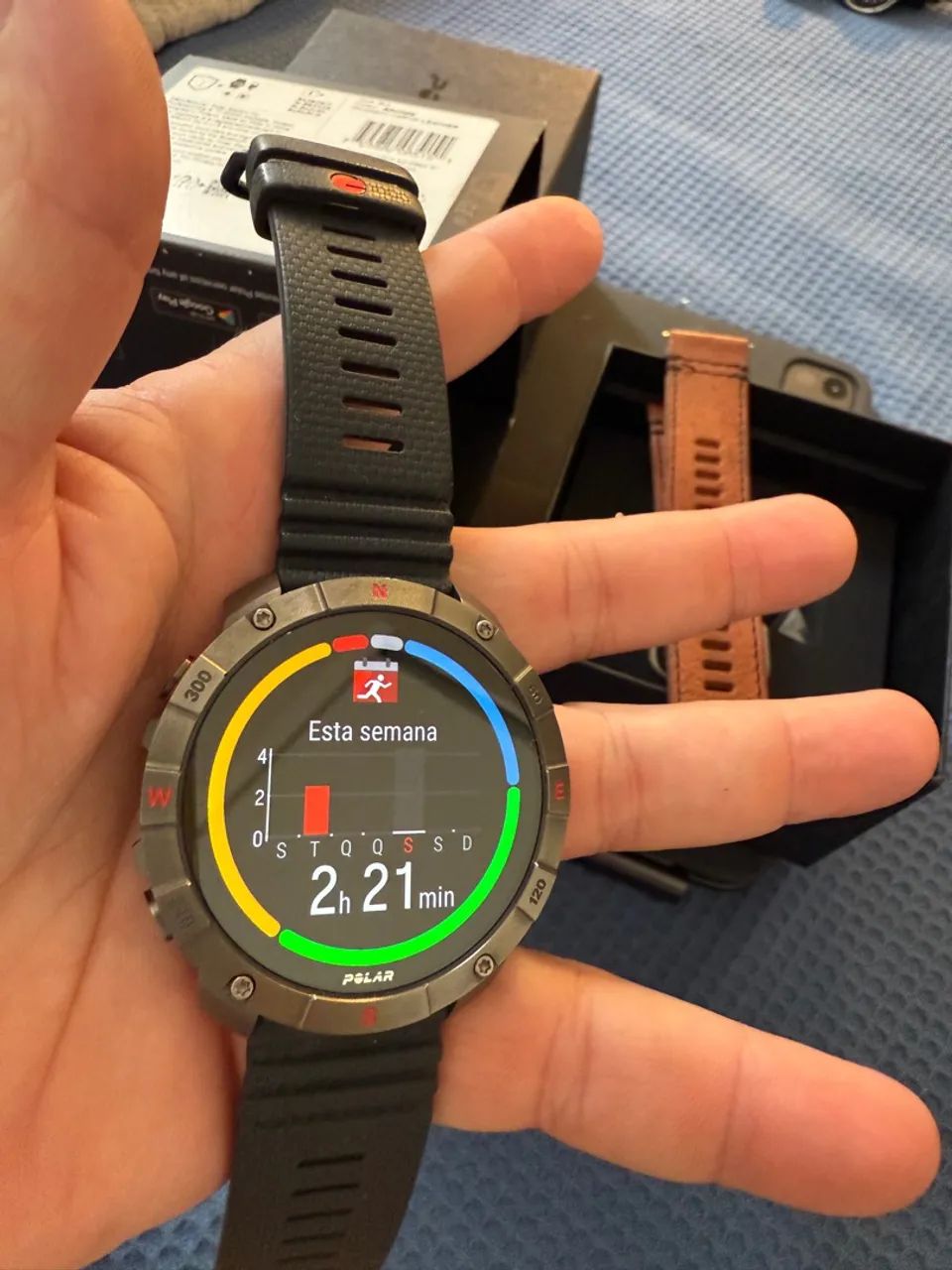 Polar Grit X2 Pro Titan com nota fiscal ( 5 meses )  - Foto 3
