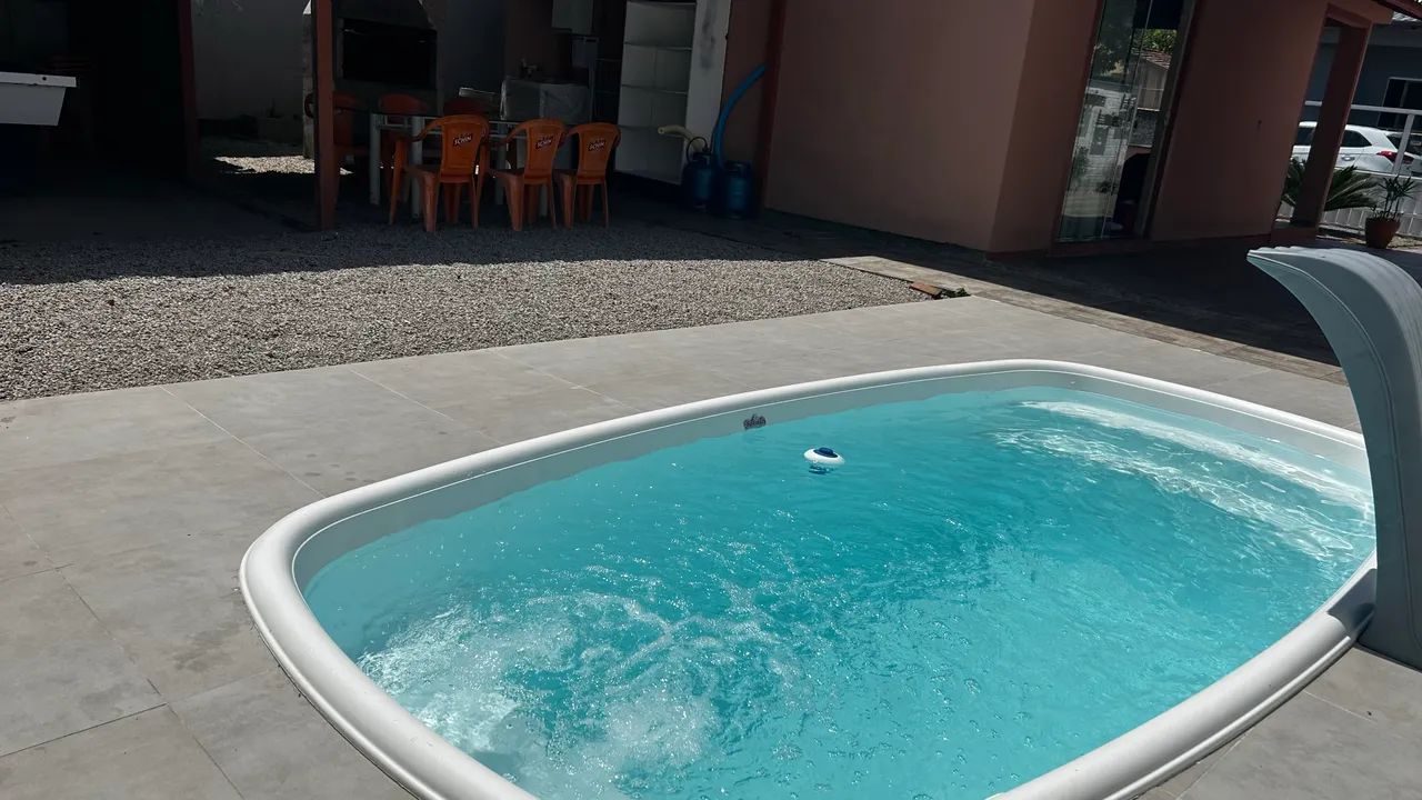 Alugo Casa com Piscina - Praia de Palmas/SC ? - Foto 10