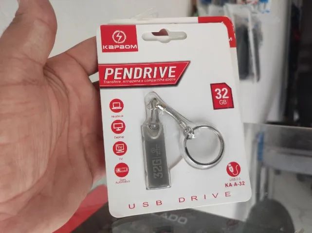 Pen drive 8Gb - Novo - Foto 4