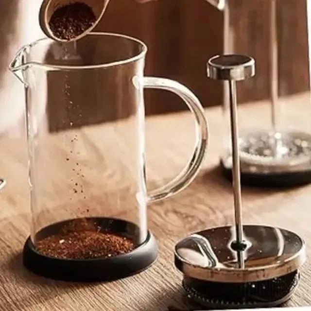 Cafeteira Francesa Prensa Café Expresso Leite Cremoso 350ml - Foto 5