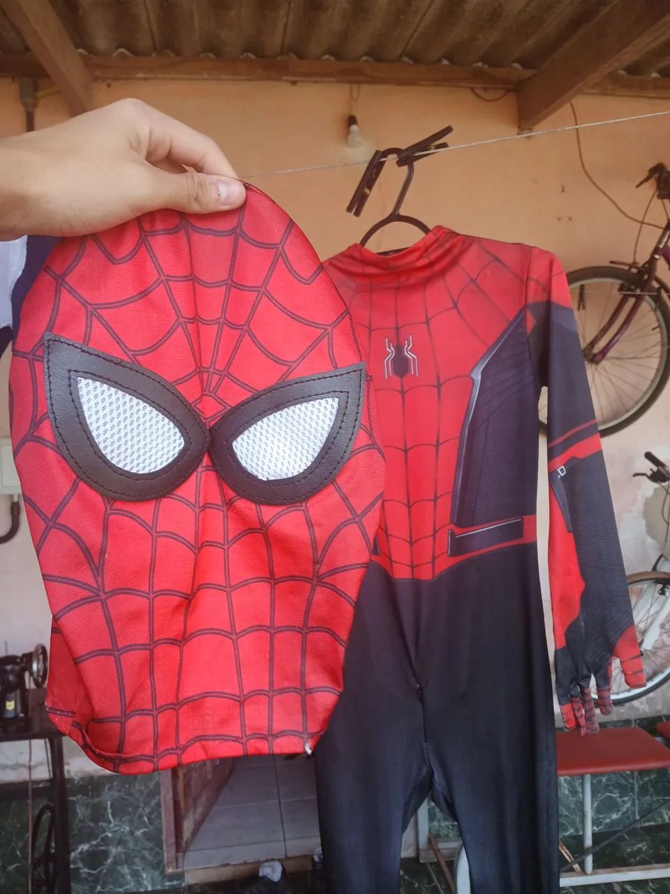 Fantasia Homem Aranha Infantil Completa
