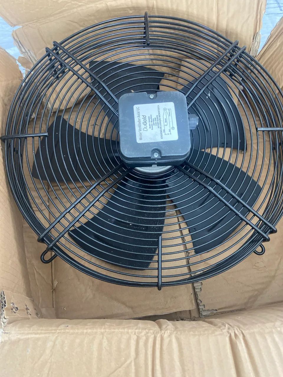 Motor ventilador axial