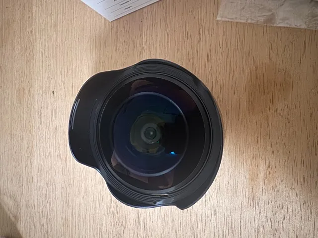 Meike 8mm F3.5 Lente óptica grande angular MF olho de peixe para Canon