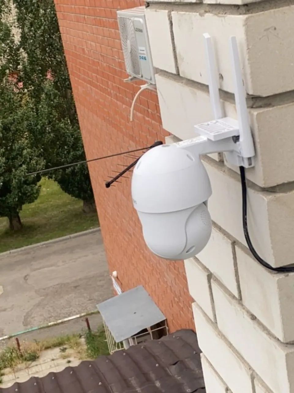 LENOVO Câmera de Segurança externa+cartão 64gbs/360 °/5G/Visão Noturna/Prova DE água/fulhd - Foto 3