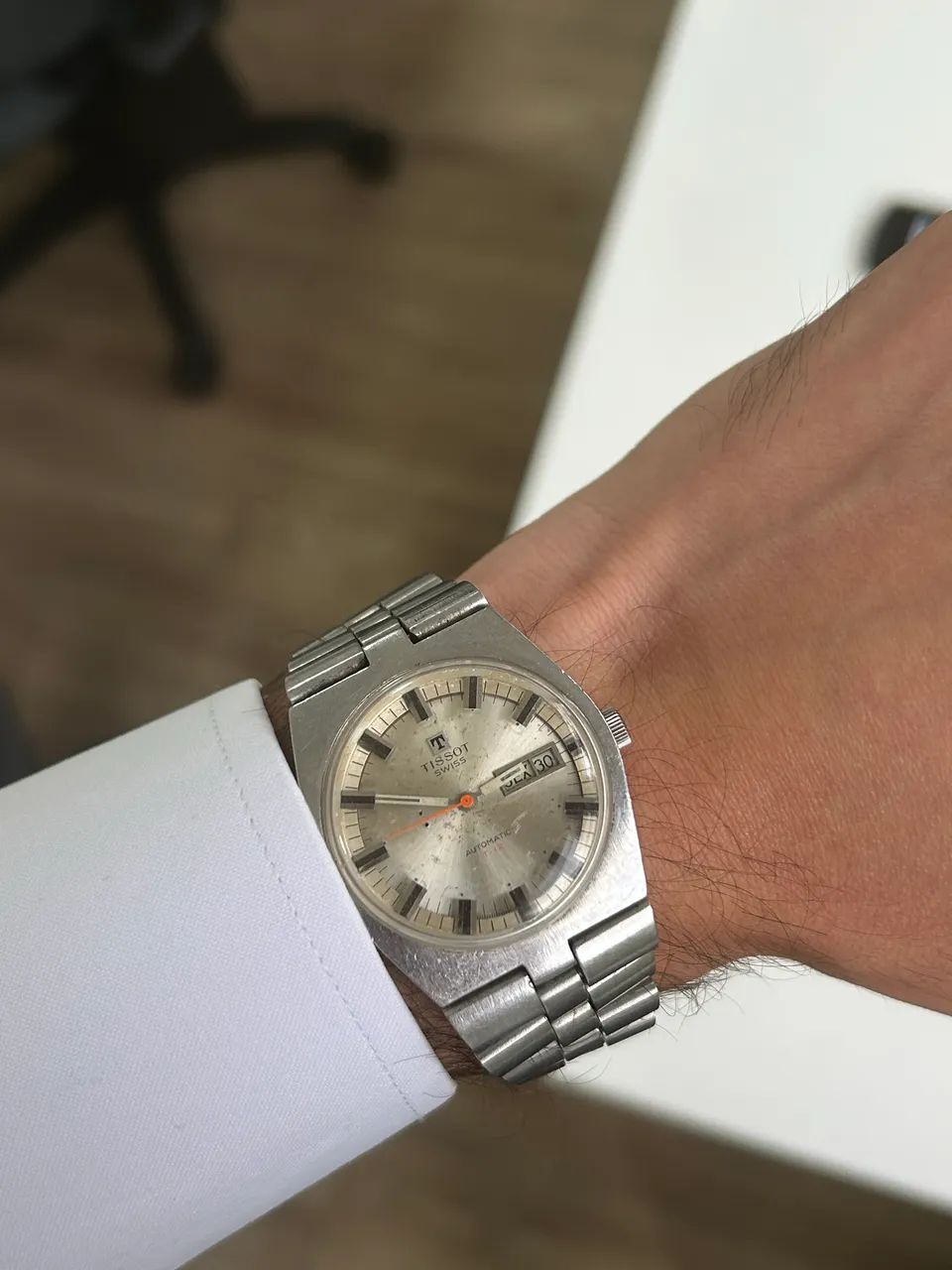 Relógio Tissot automático pulseira original  - Foto 4
