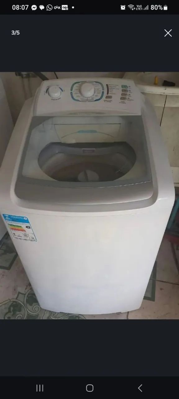 Máquina de lavar Electrolux 