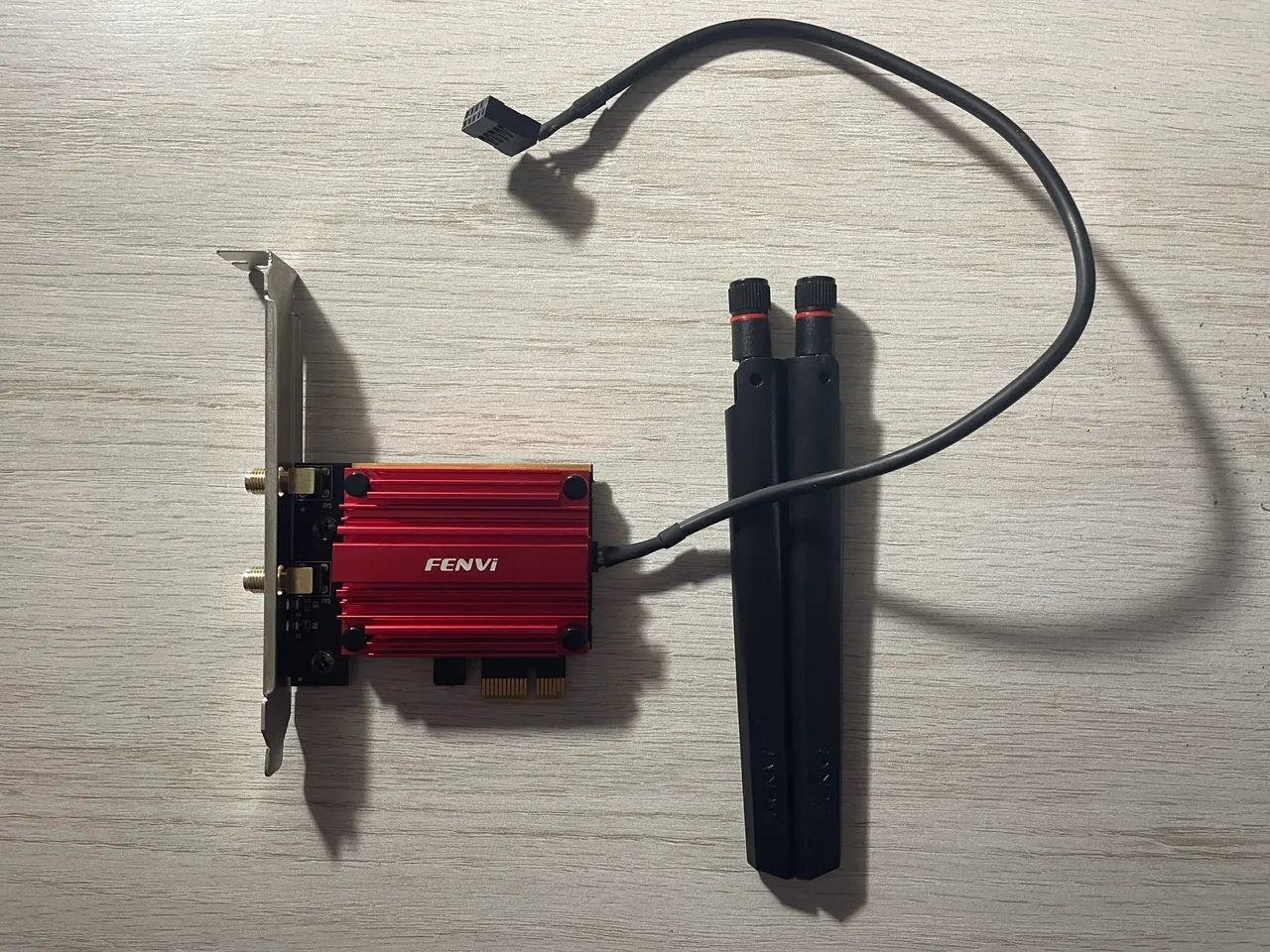 Adaptador PCIE Wifi 6E Bluetooth 5.3 Fenvi AXE3000