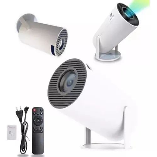 PROJETOR HY300 PORTÁTIL BRANCO<br>Novo, Lacrado e com 30 DIAS DE GARANTIA!  - Foto 2