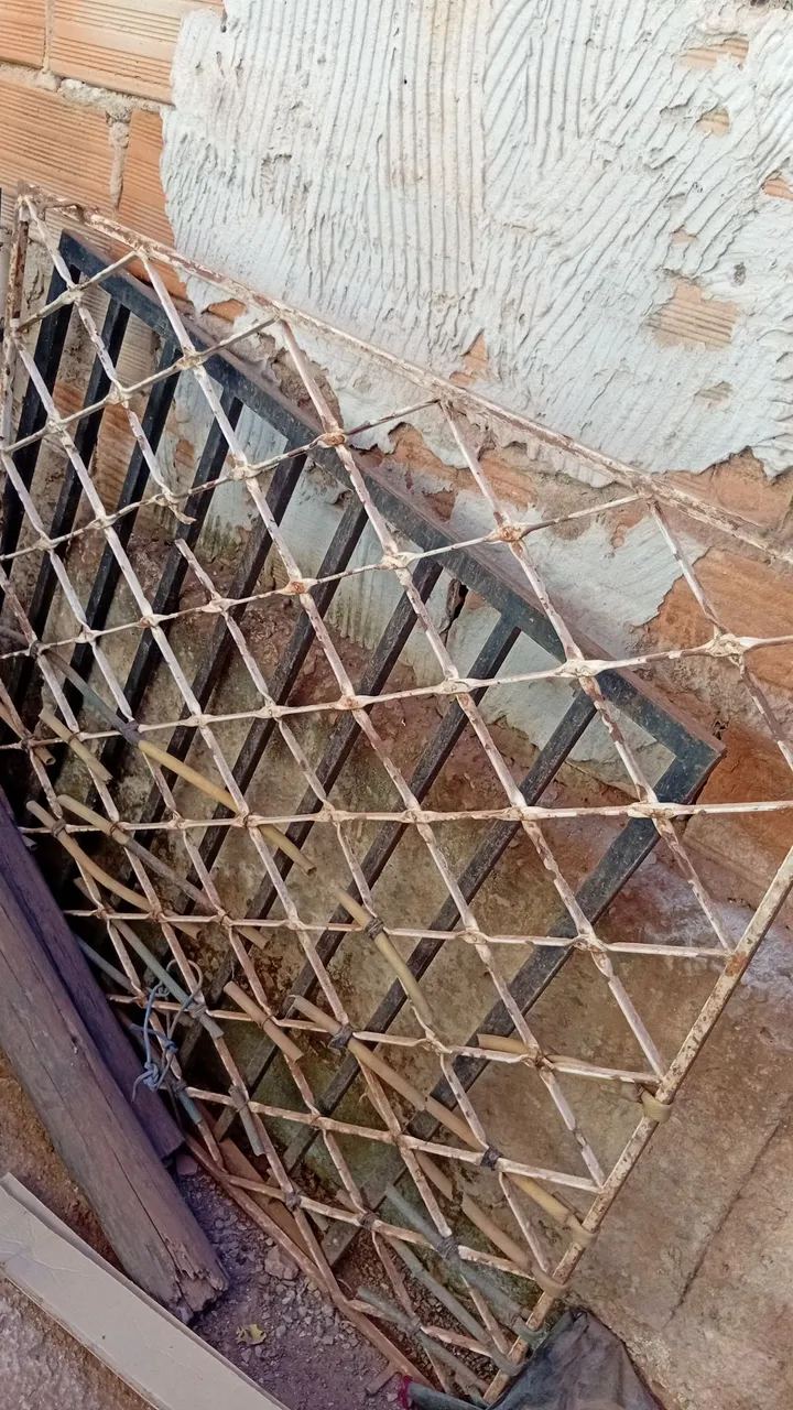 Grade de proteção em aço