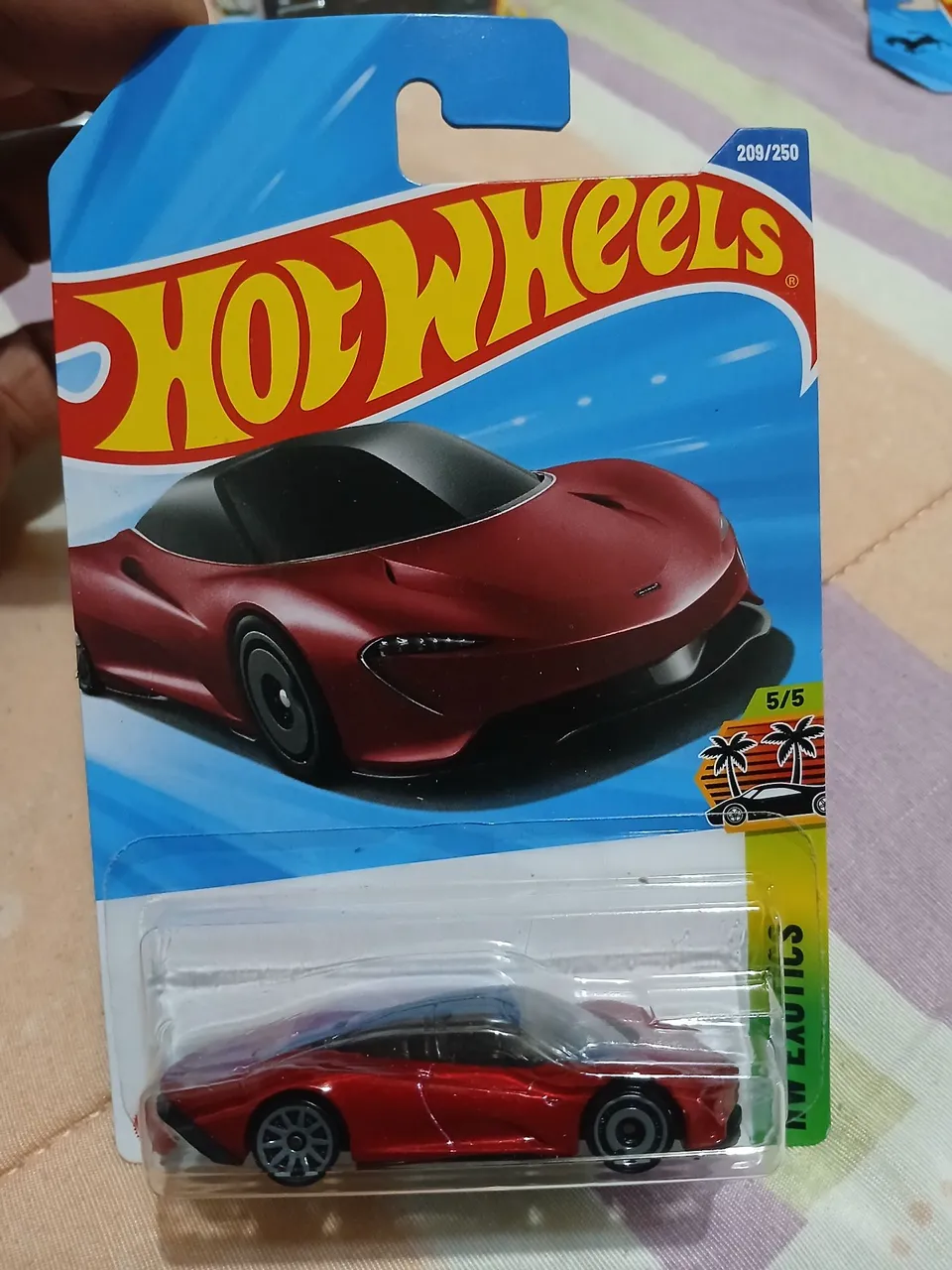 Hot Wheels McLaren Elva - 209/250 - Série Exotics