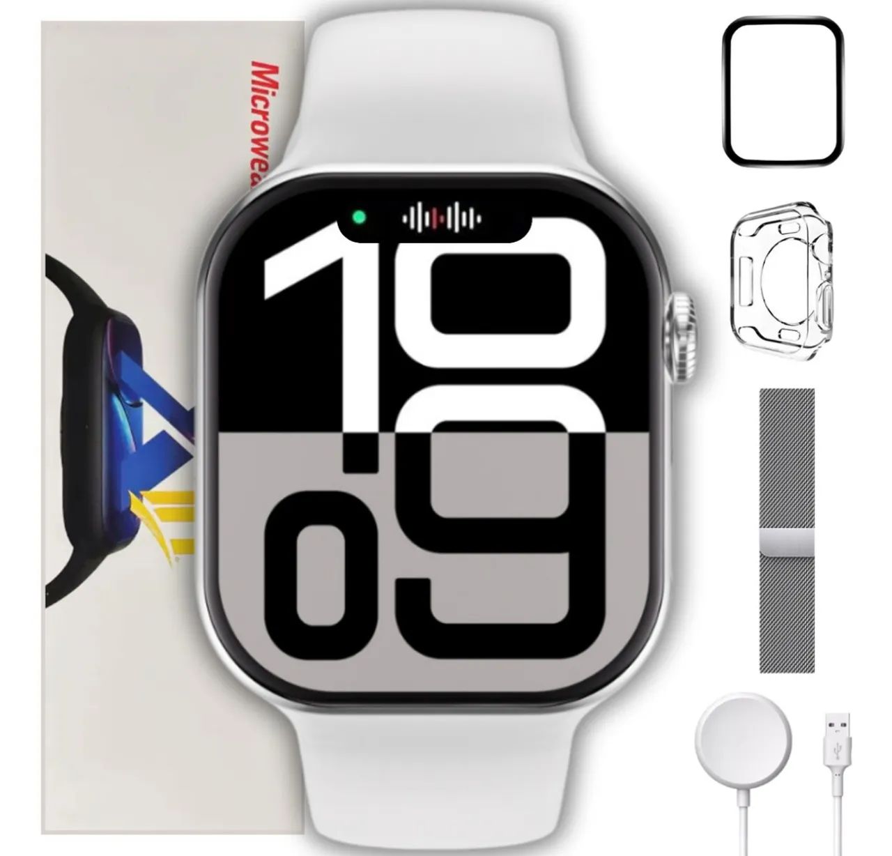 Watch S10 pro super amoled + brinde especial 