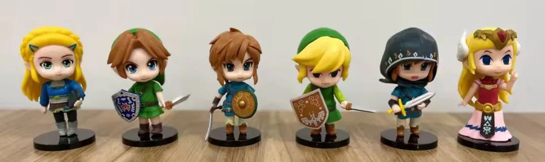 Bonecos da Zelda