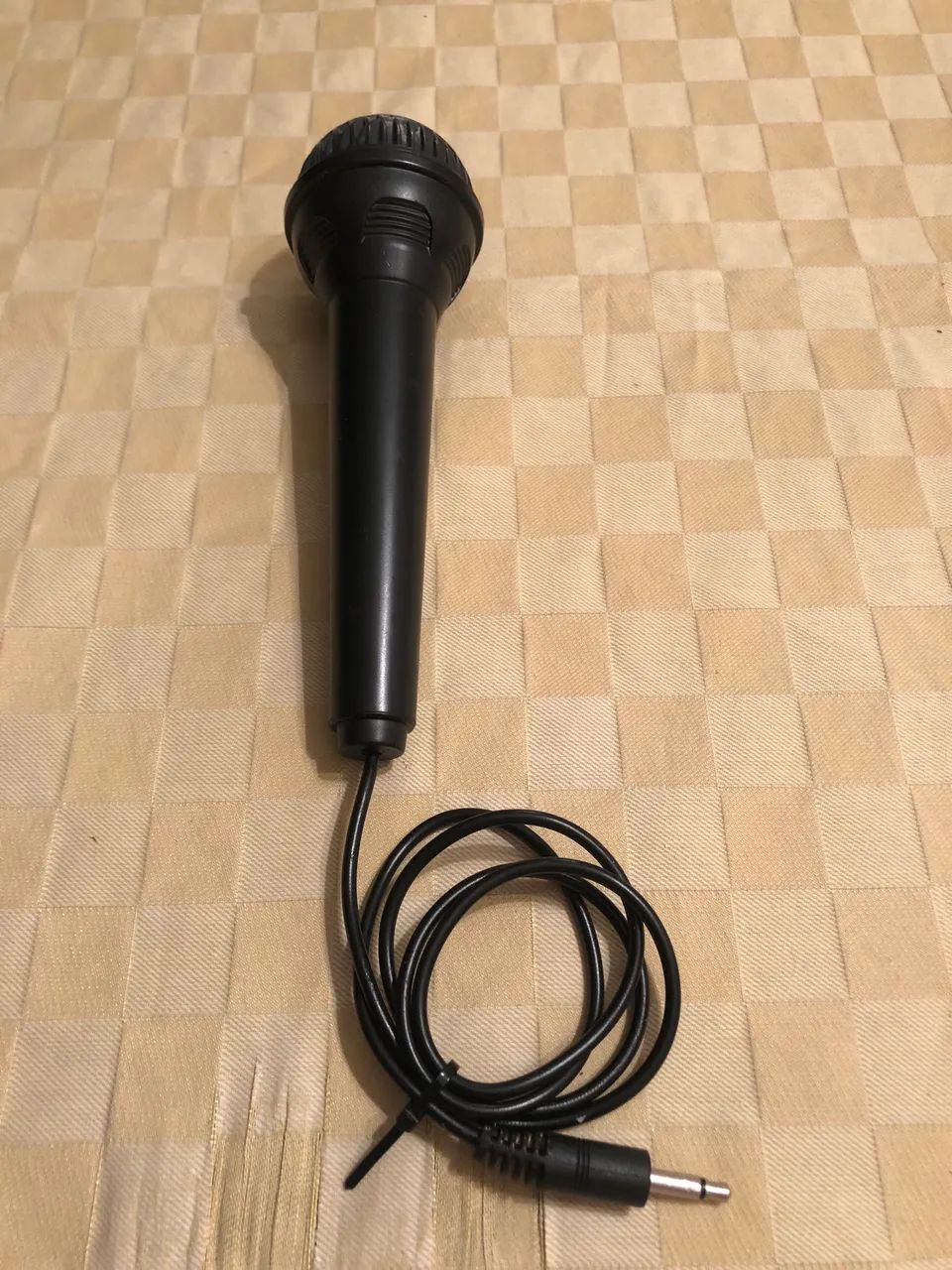 Microfone Plástico para Teclado/ Piano eletrônico infantil - Leve e Portatil 