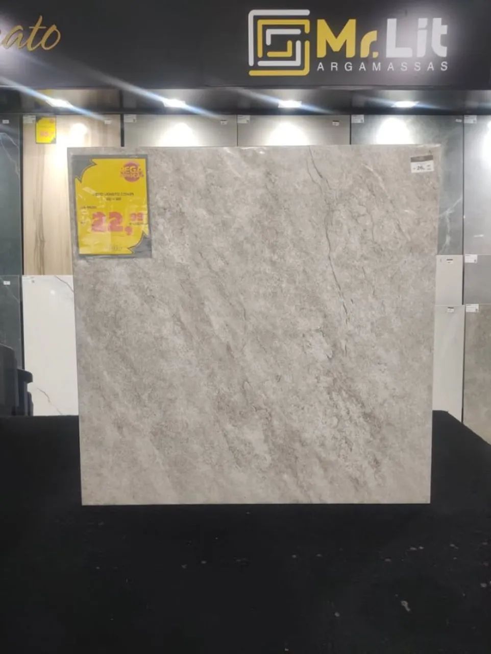 Piso Cerâmico Veneto Cinza 62x62 R$: 22,99mt² ( Falar com Jéssica )