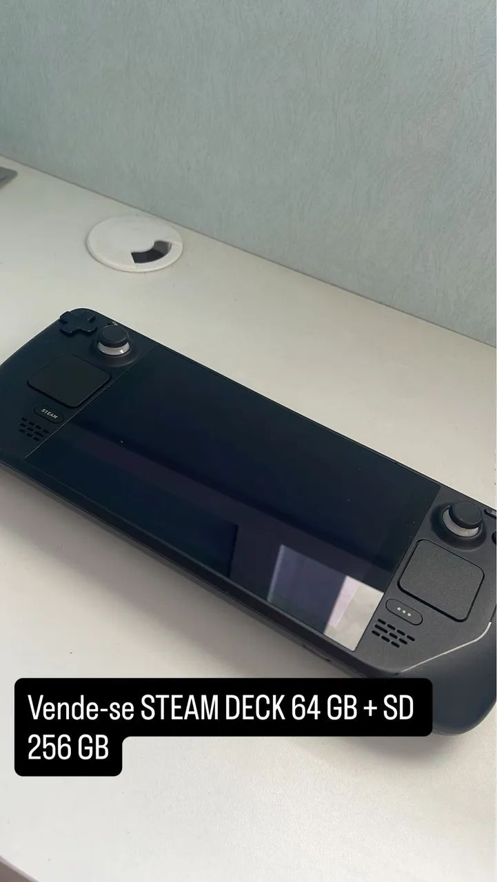 STEAM DECK 64 GB + SD 256 GB - Consoles de Vídeo Game - Chácara