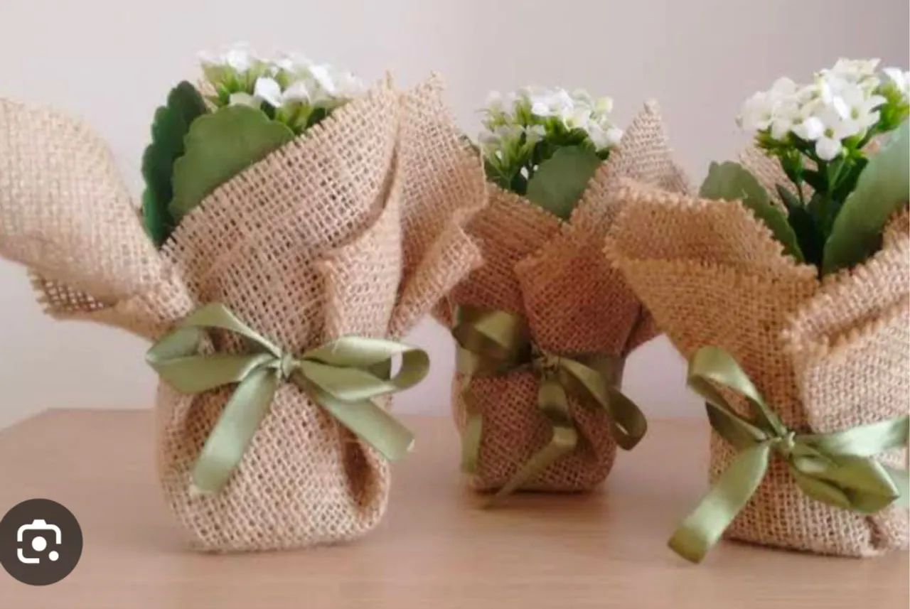 Arranjos naturais para decoração de mesas e lembranças  - Foto 4