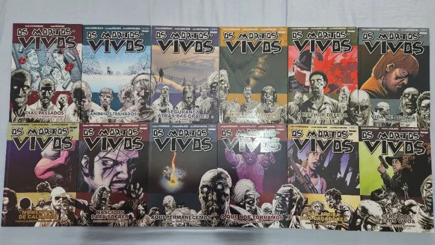 Coleção HQ - Os Mortos Vivos - Vol 1 ao 12