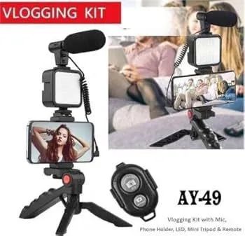 Kit Completo de Vlog para Celular AY-49 - Foto 3