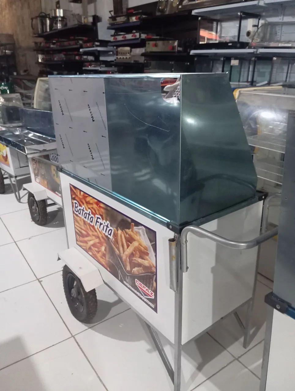 Carrinho de Batata Frita - Ideal para seu negócio!