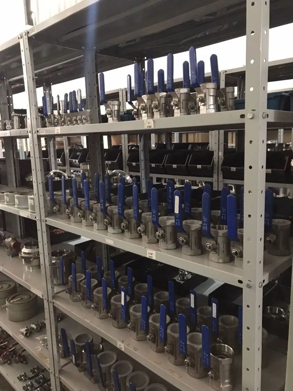 VÁLVULAS ESFERA EM AÇO INOX  - VARIADAS - 1/2" A 4" - ALTA QUALIDADE