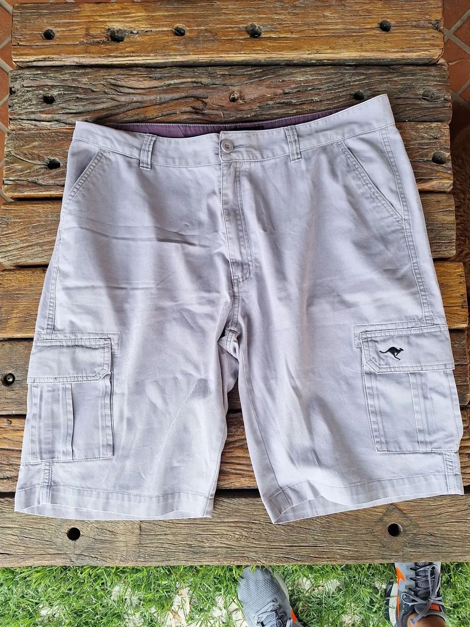 Bermuda cargo Sidewalk lilás claro tam.50