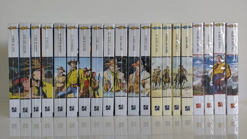 As Grandes Aventuras de Tex AGATEX completo 20 volumes Temporadas 1, 2 e 3 Mythos