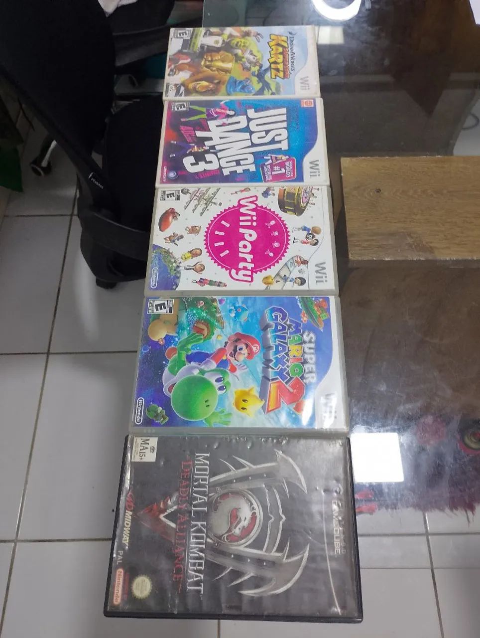 Wii Black Console com Jogos - Foto 4