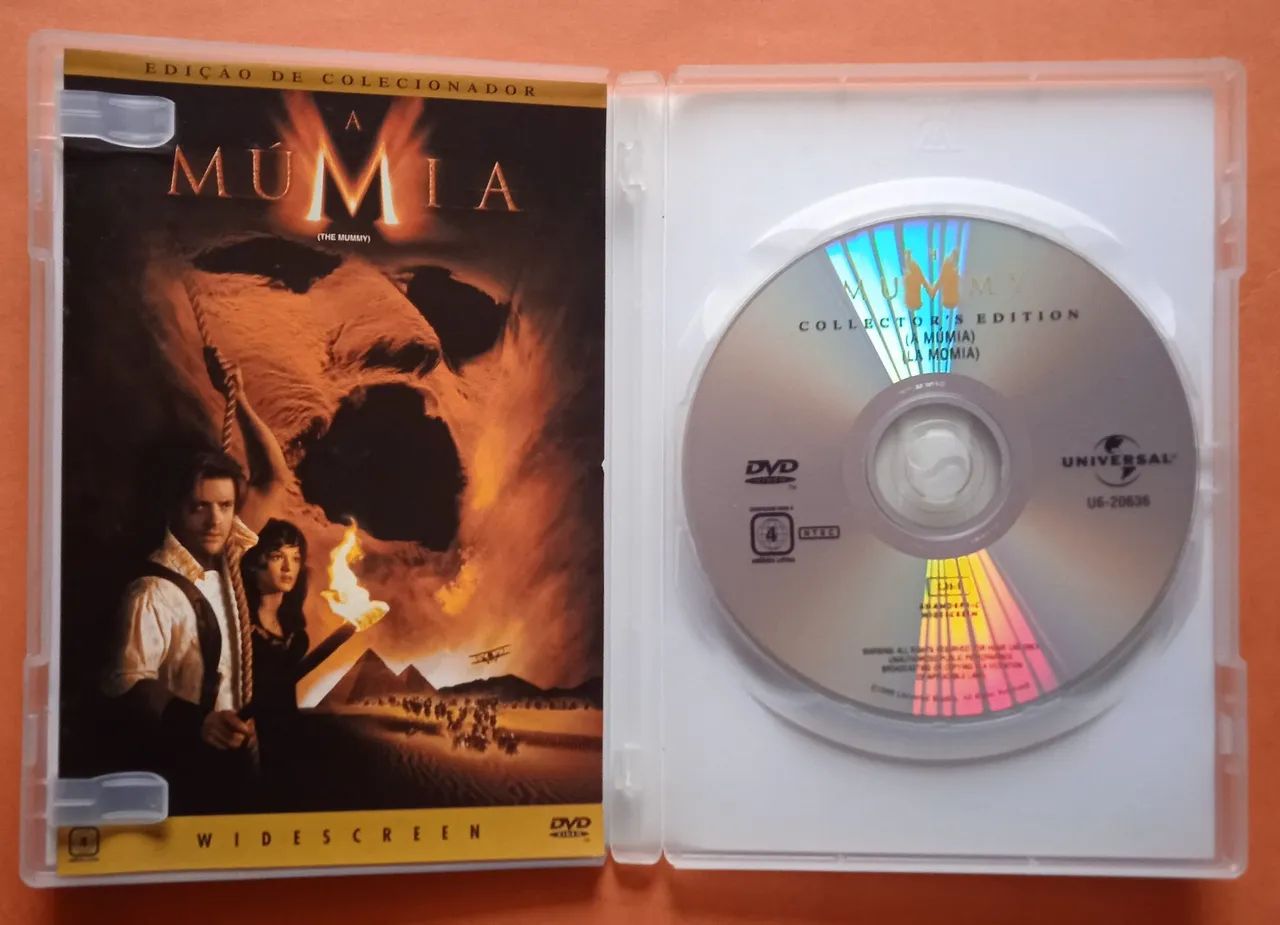 Dvd Coleção A Múmia e O Escorpião Rei - 7 Filmes - CDs, DVDs etc