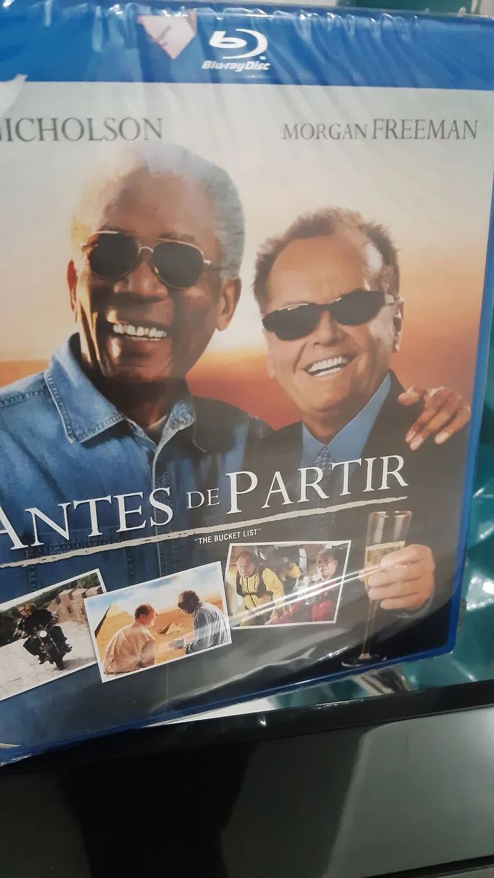 BLU-RAY PLAYER - Antes de Partir - Jack Nicholson e Morgan Freeman