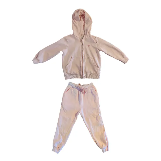 Conjunto de moletom rosa